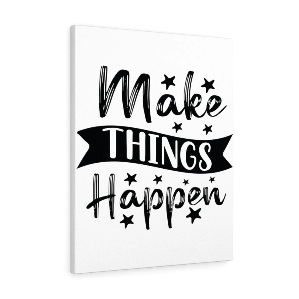 Inspirational Wall Art Make Things Happen Stars Wall Art Motivation for